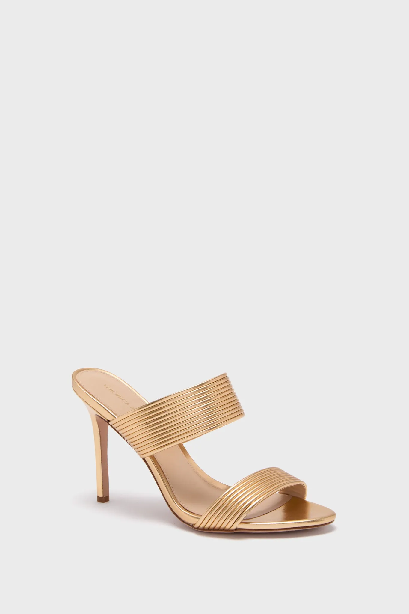 Pale Gold Asha Mignon Heels