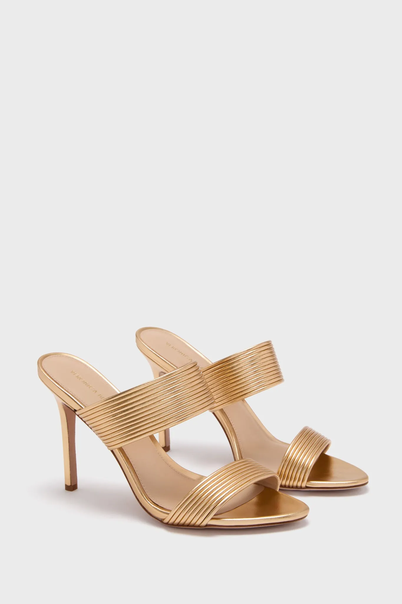 Pale Gold Asha Mignon Heels