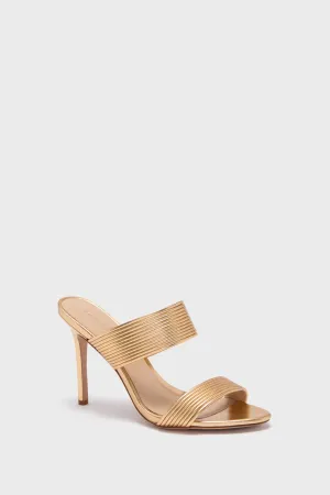 Pale Gold Asha Mignon Heels