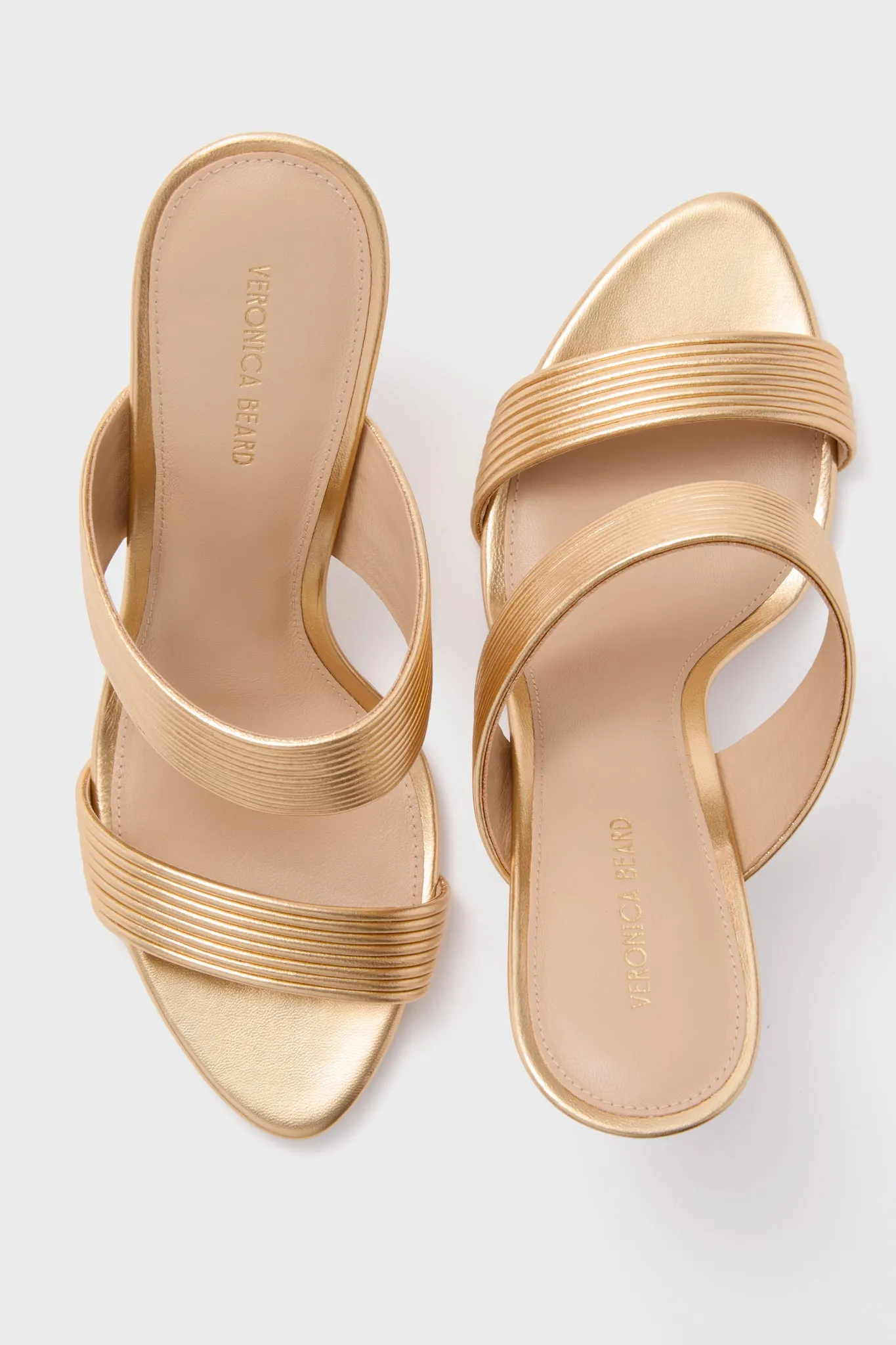 Pale Gold Asha Mignon Heels