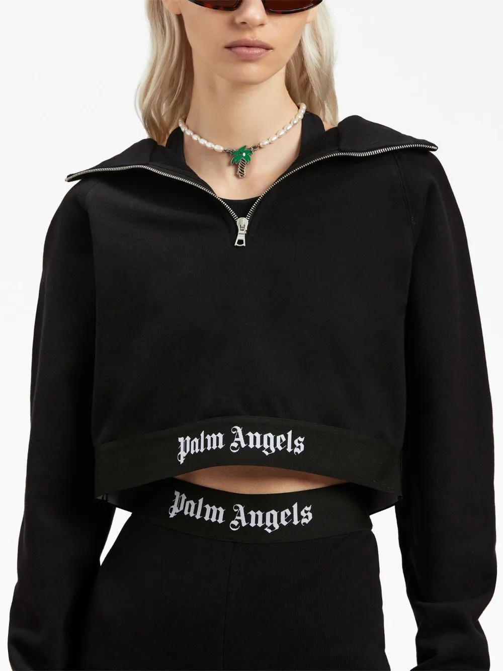 Palm Angels Sweaters Black