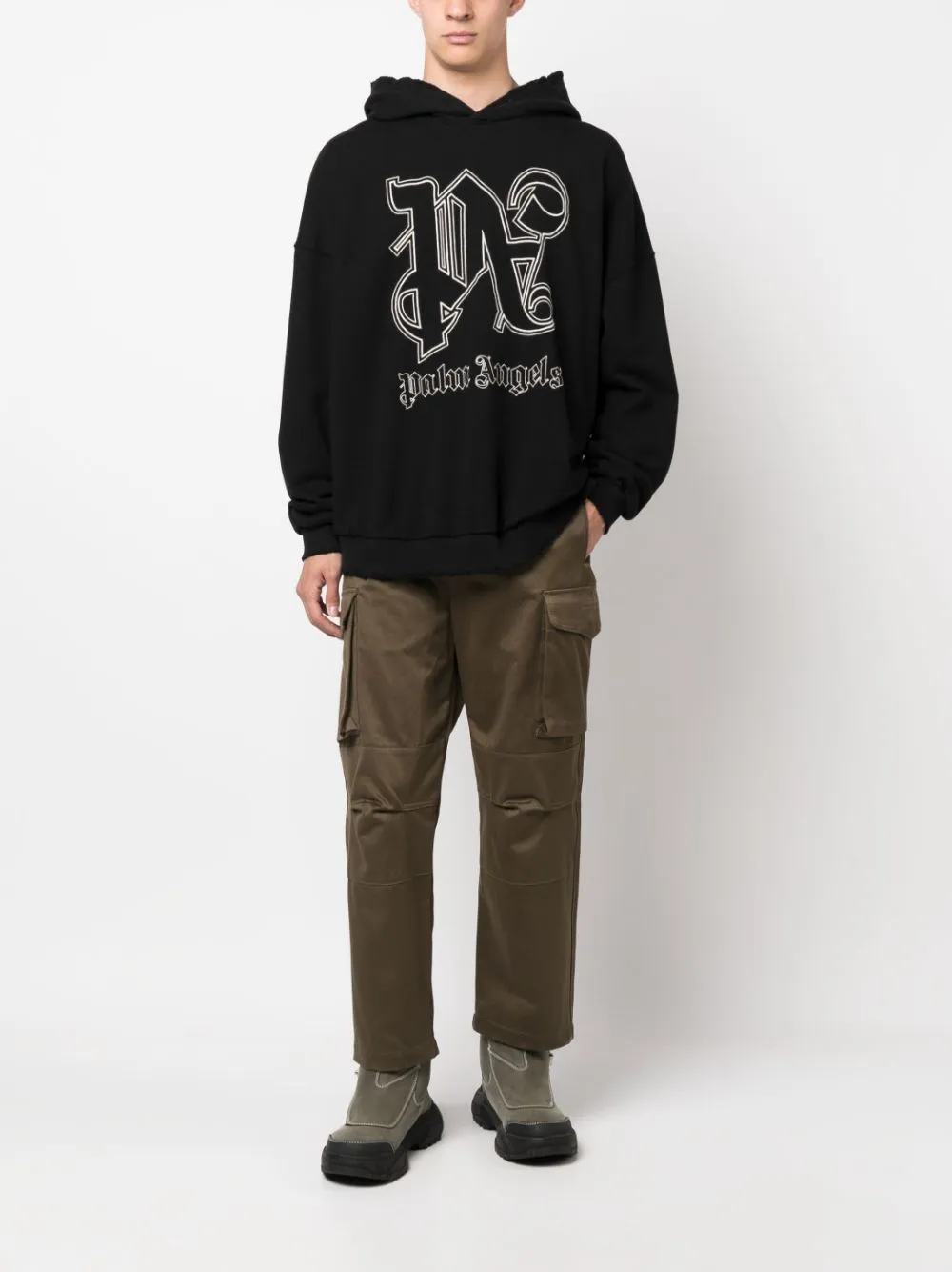 Palm Angels Sweaters Black