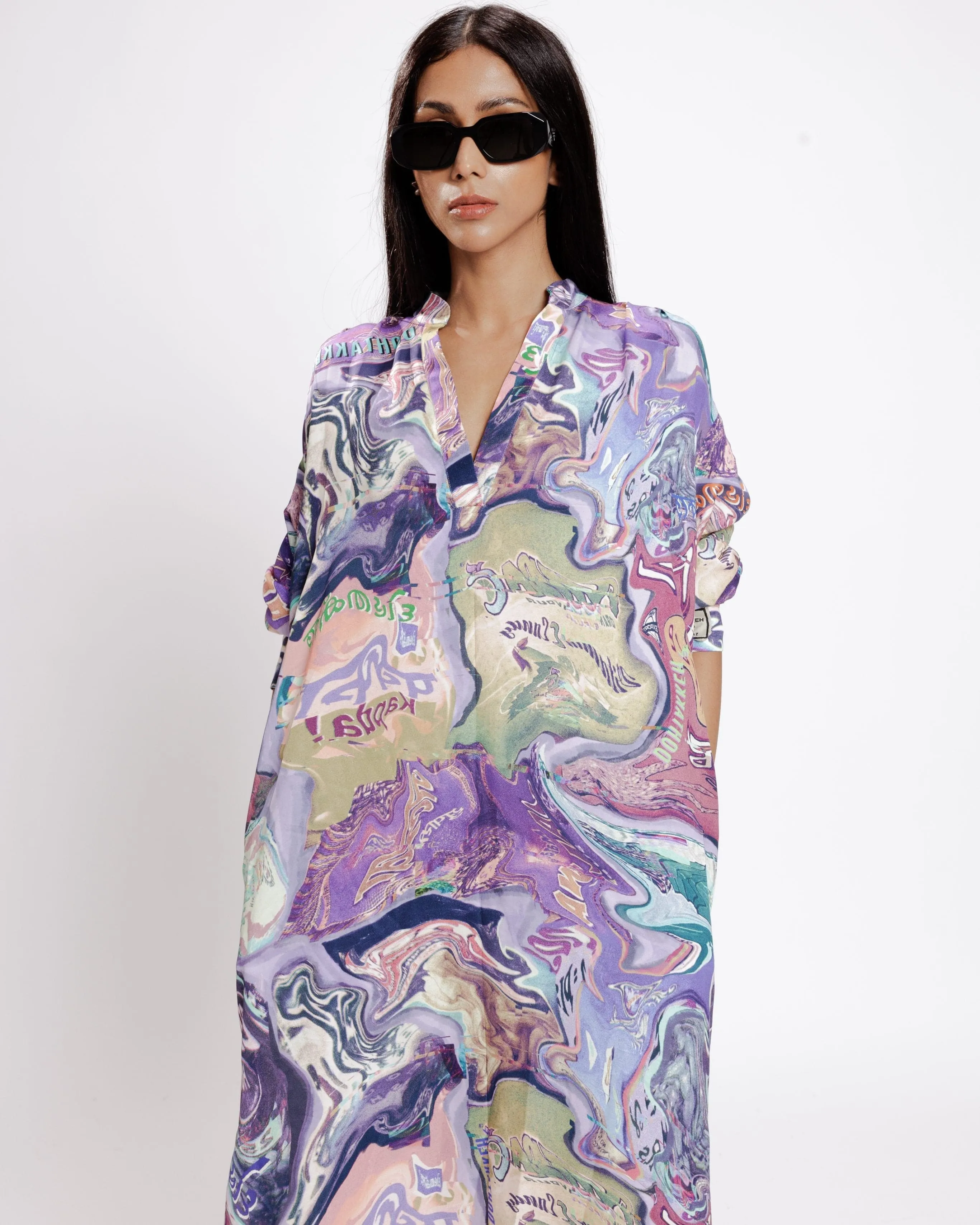 Pan Masala Shirt Dress