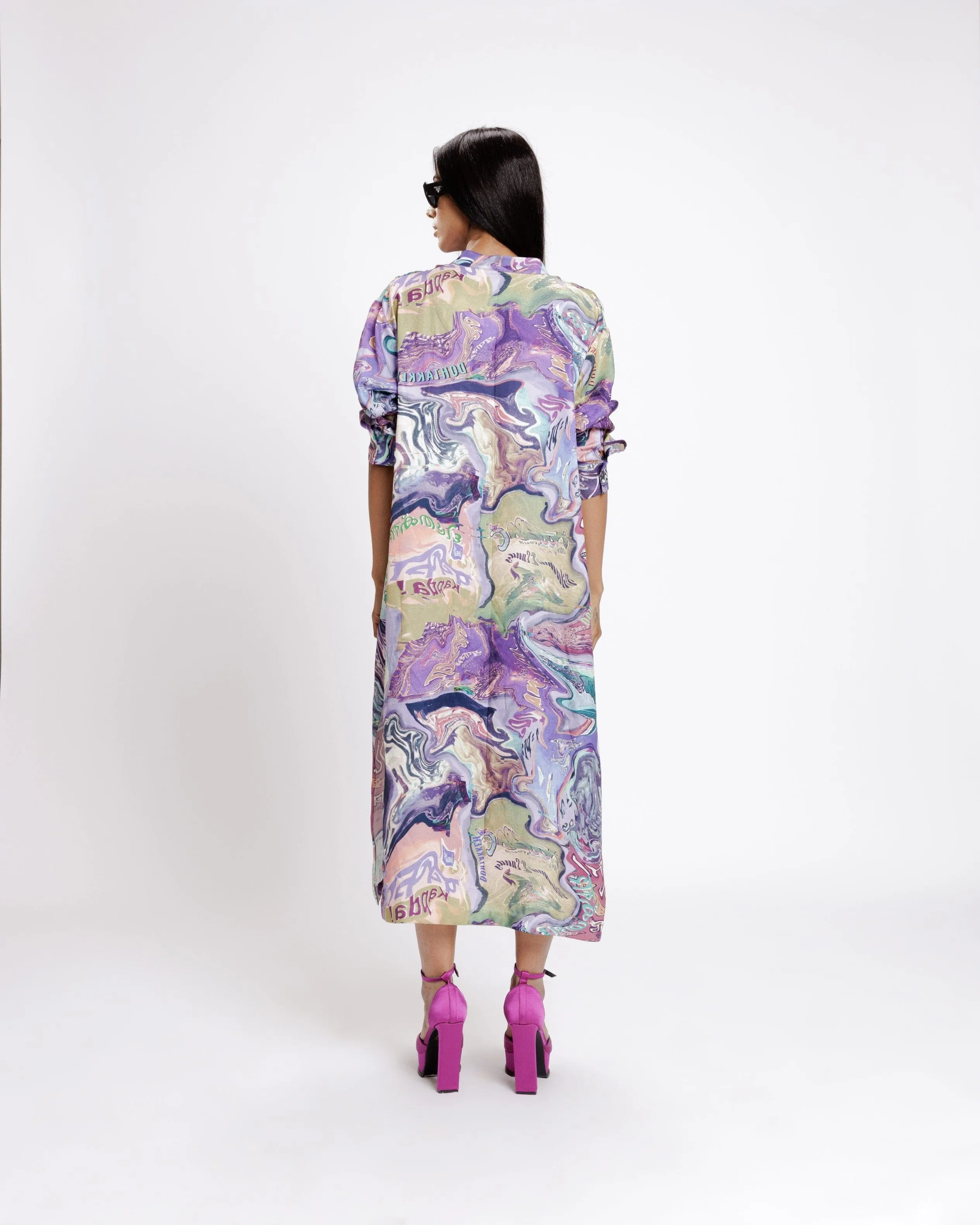 Pan Masala Shirt Dress