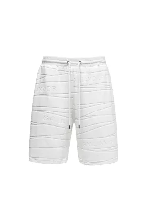 Pant with Bandage Motif