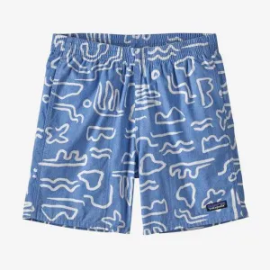 Patagonia Funhoggers Shorts - 6" Channel Islands: Vessel Blue