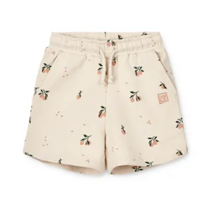 Peach Printed Shorts