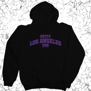 Petty Los Angeles Fan Unisex Hoodie (Black/Purple)