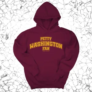 Petty Washington Fan Unisex Hoodie (Maroon/Gold)