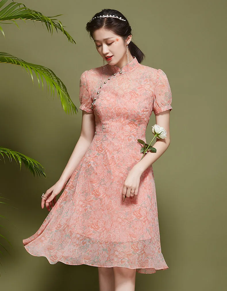 Pink Exos Qipao Cheongsam