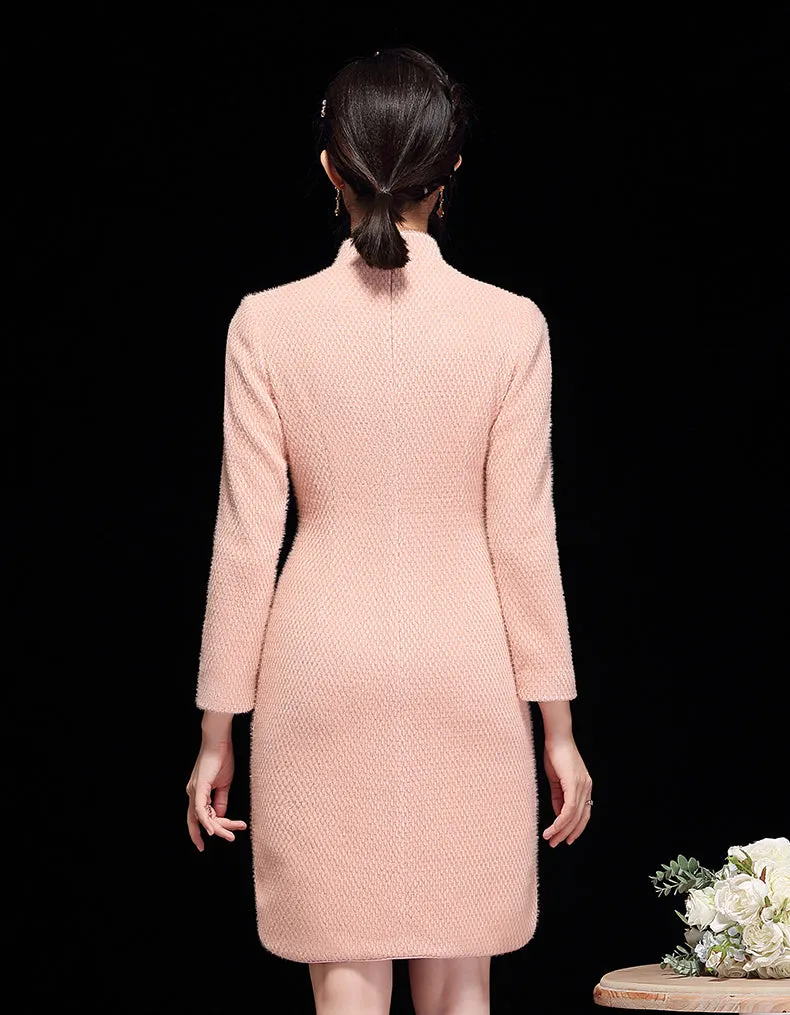 Pink Warmth Qipao Cheongsam