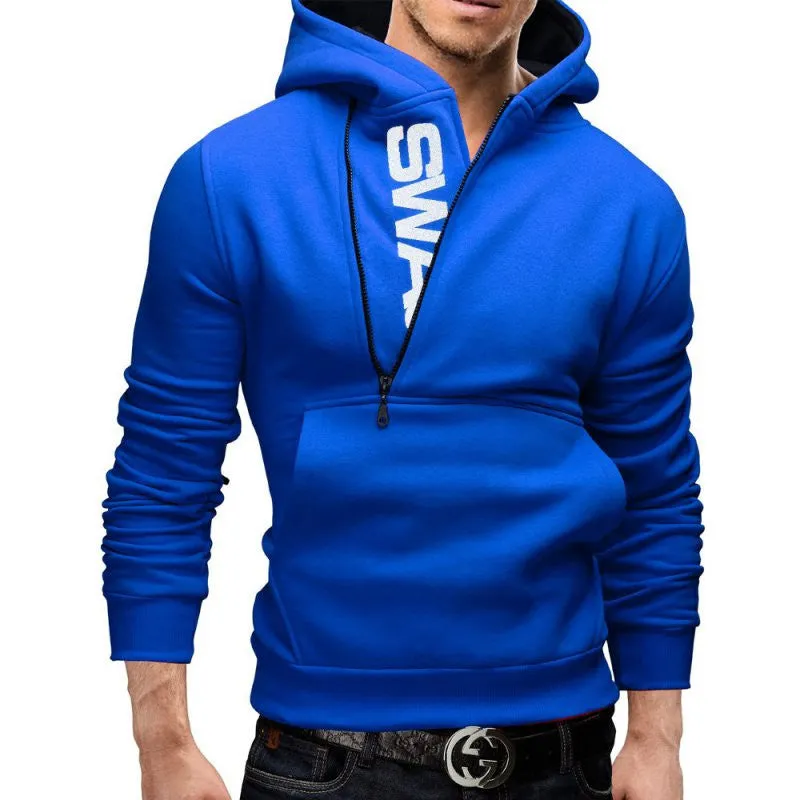 Plus Size Men's Casual Hoodies Sweatshirt Fashion Sweatshirt Men Hoodies Zipper Coat Large Size M-5XL S4