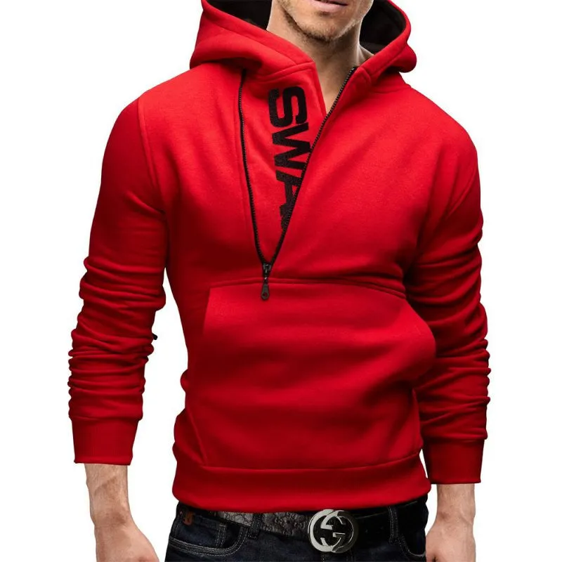 Plus Size Men's Casual Hoodies Sweatshirt Fashion Sweatshirt Men Hoodies Zipper Coat Large Size M-5XL S4