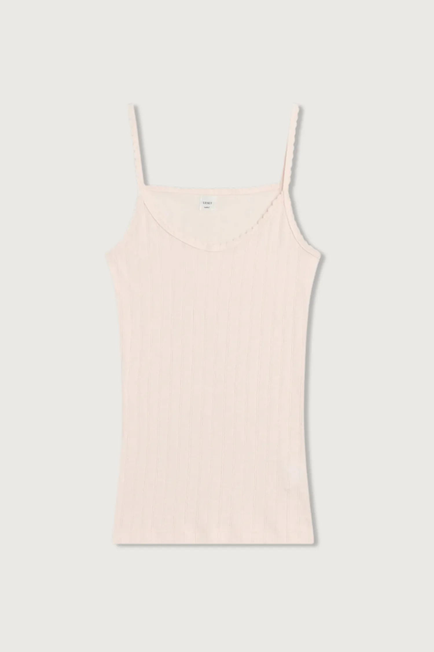 Pointelle Cami Pink