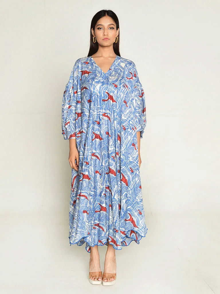 Ponzo Puff Sleeve Dress