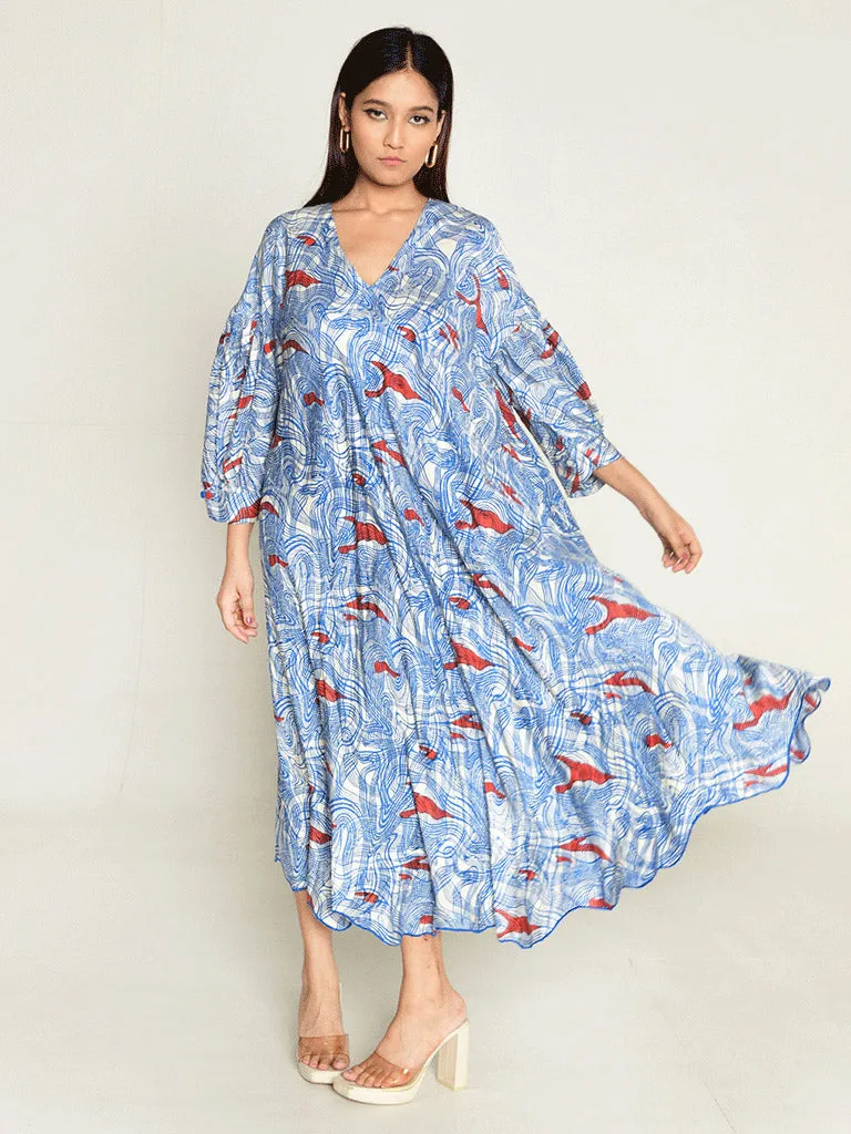 Ponzo Puff Sleeve Dress
