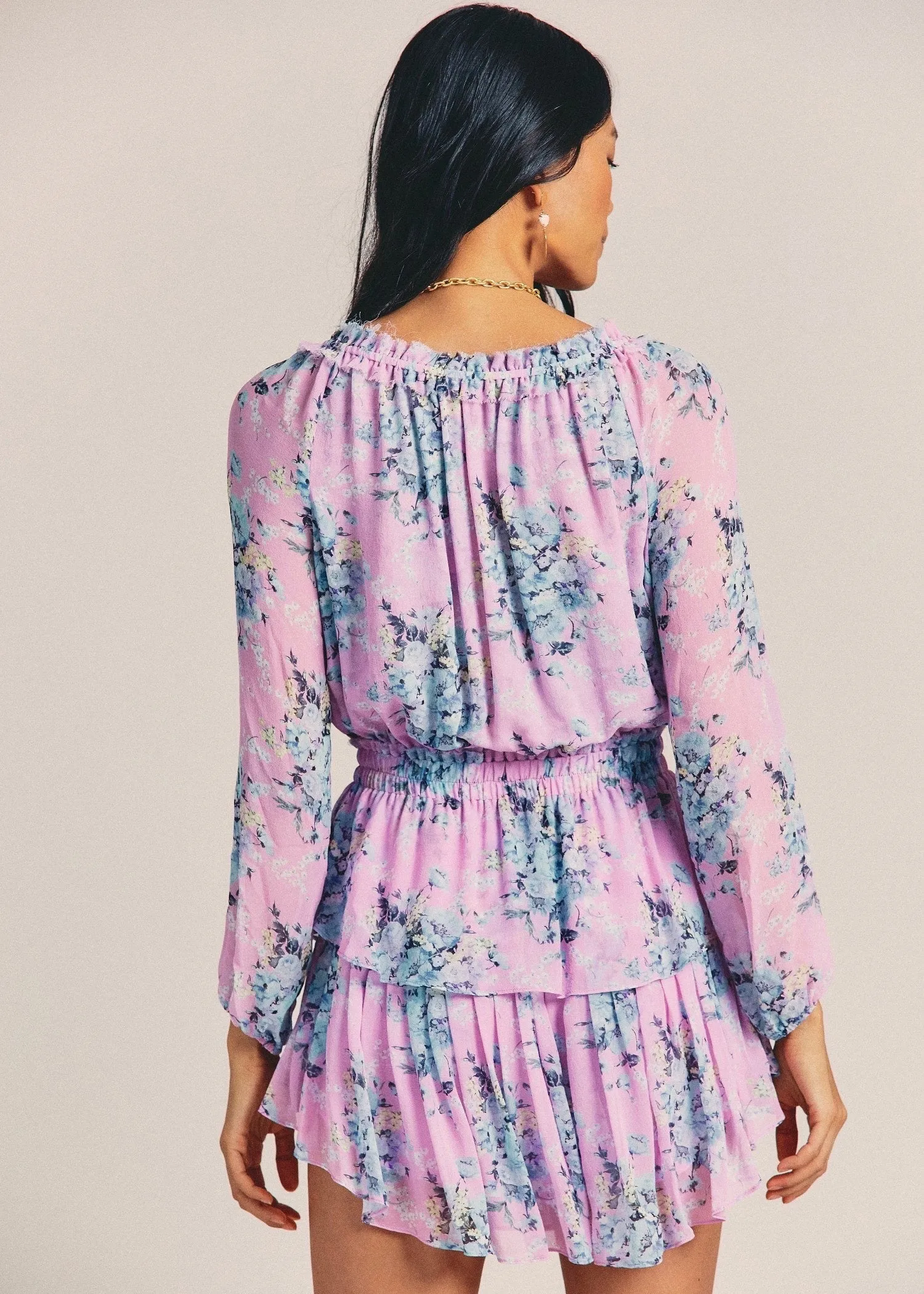 Popover Dress (Bubbles Pink)