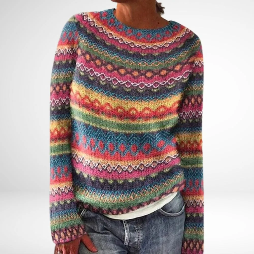 Prague | Retro winter sweater