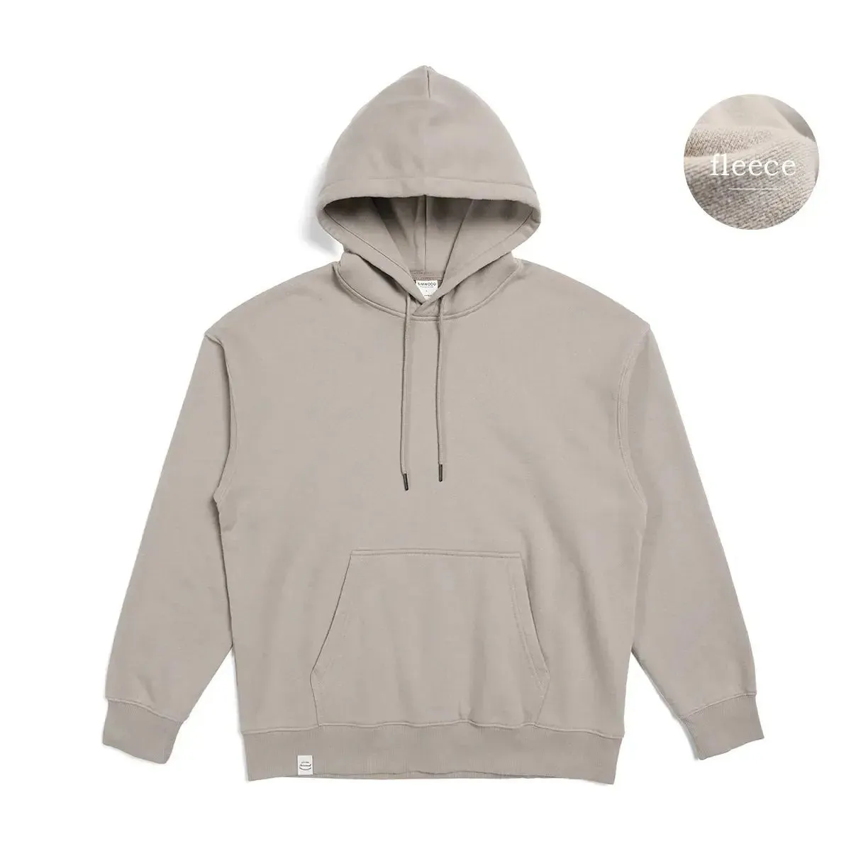Premium Autumn Hoodies for Men: High-Quality, Thick 360g Fabric, Solid Basic Sweatshirts with Jogger