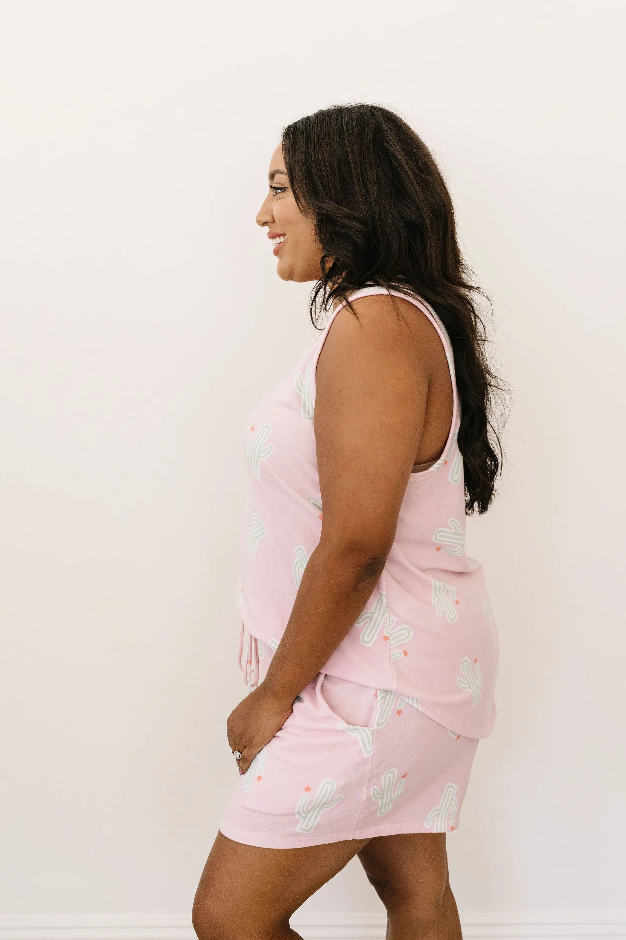 Prickly But Soft Shorts In Pink