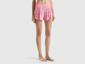 Printed Regular Fit Shorts