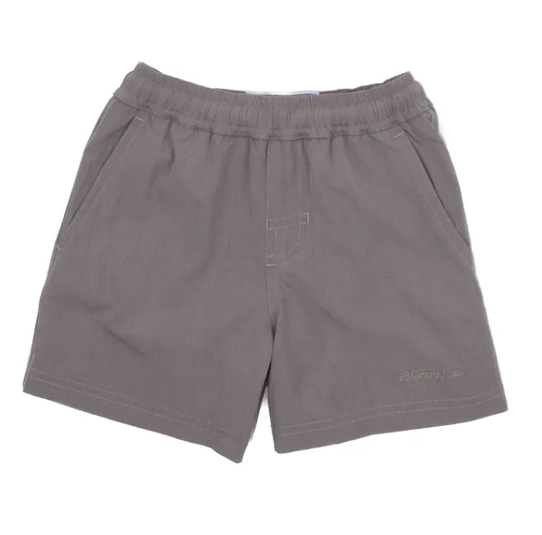 Properly Tied Boys Ace Short - Storm