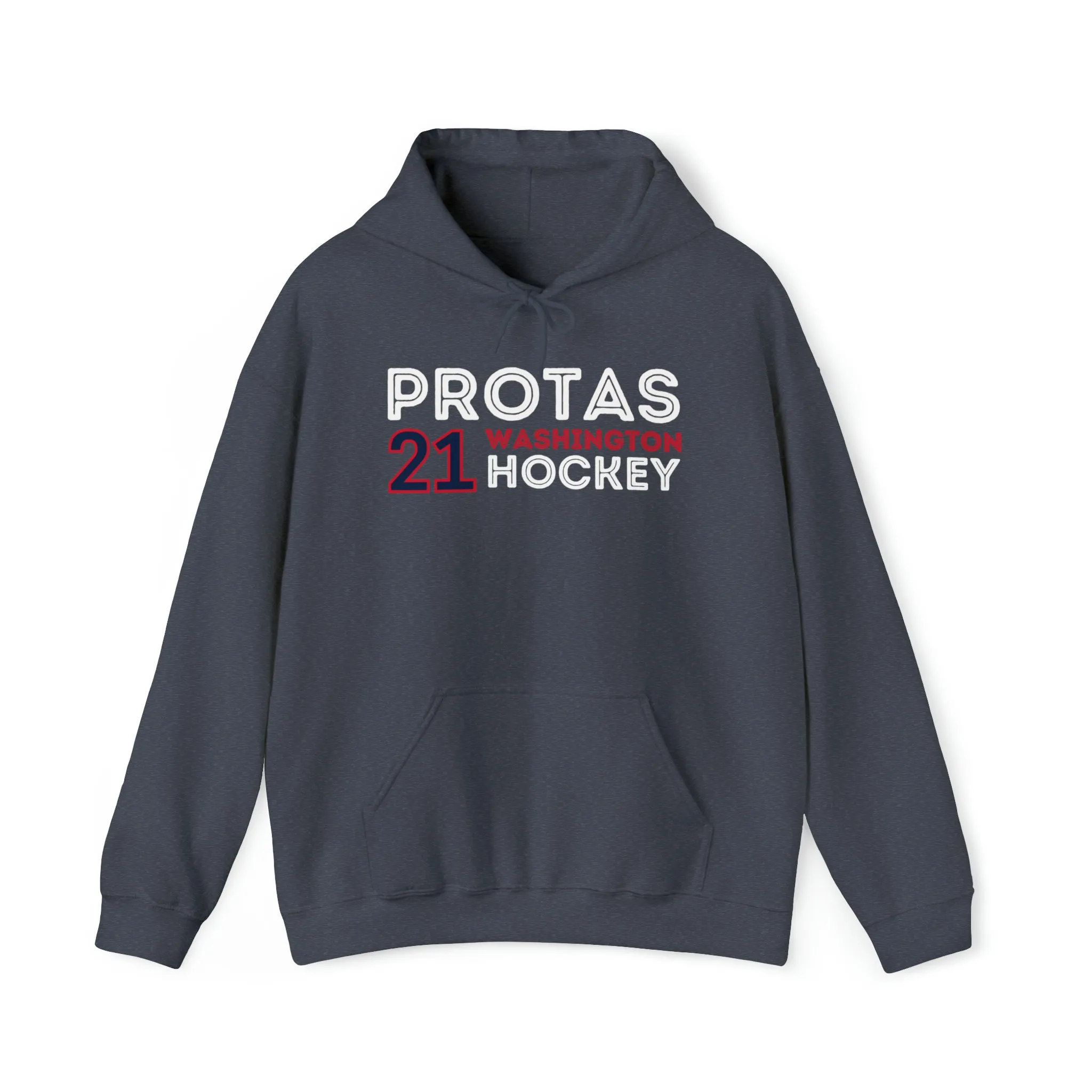 Protas 21 Washington Hockey Grafitti Wall Design Unisex Hooded Sweatshirt