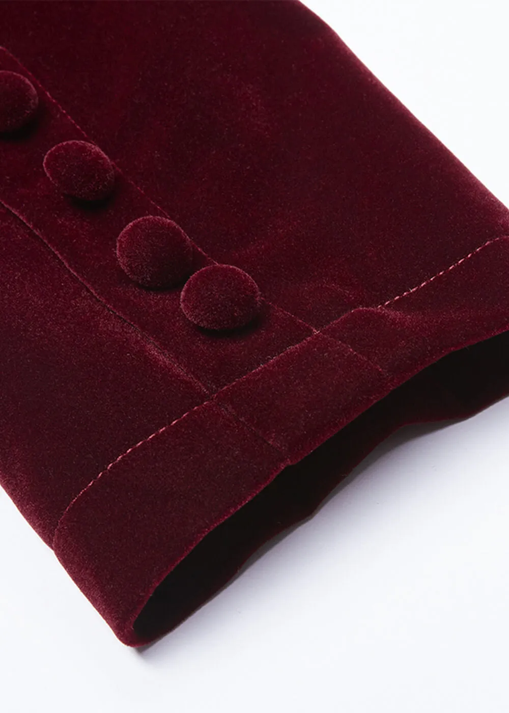Punk Rave Selene Velvet Jas Rood
