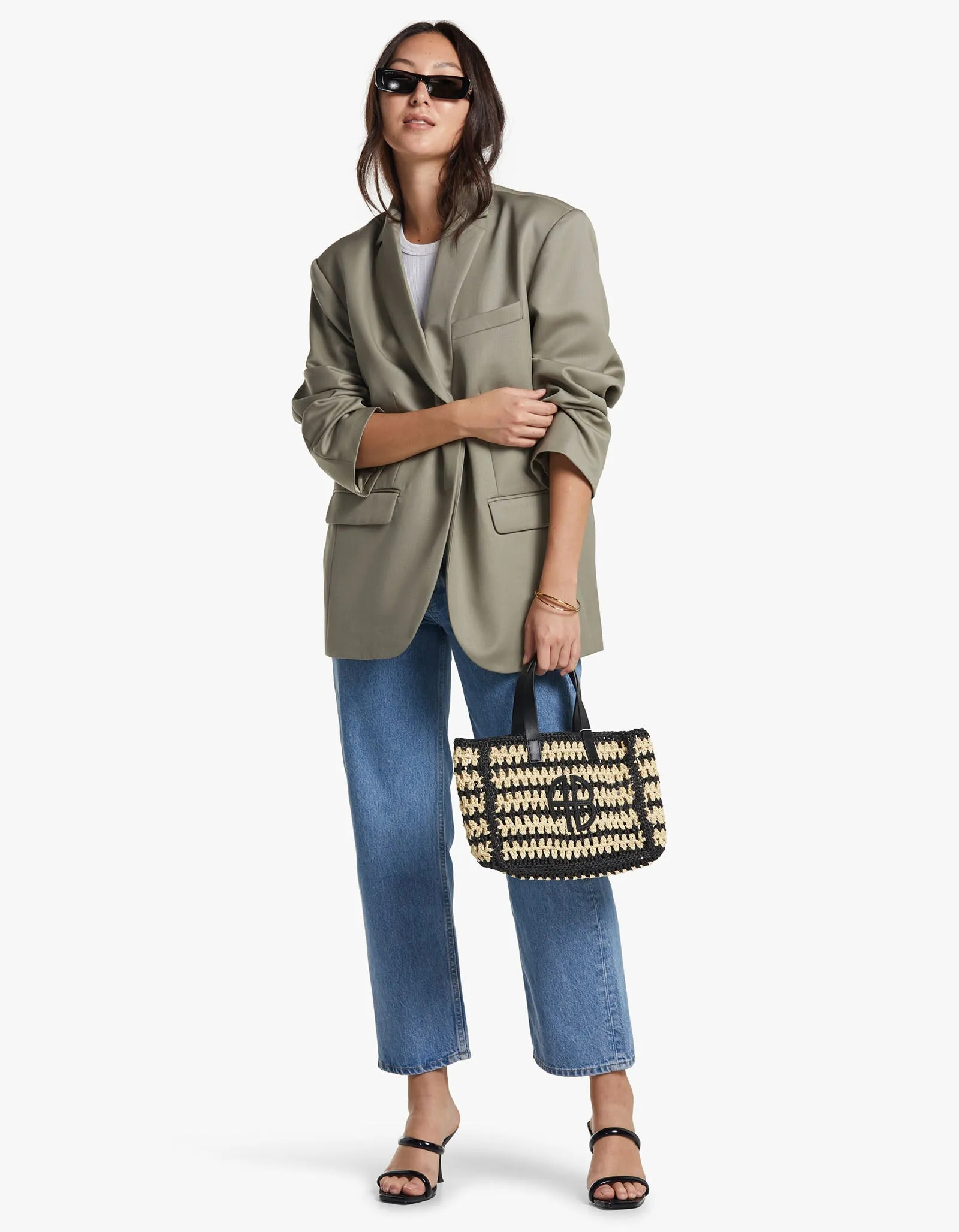 Quinn Blazer - Green Khaki