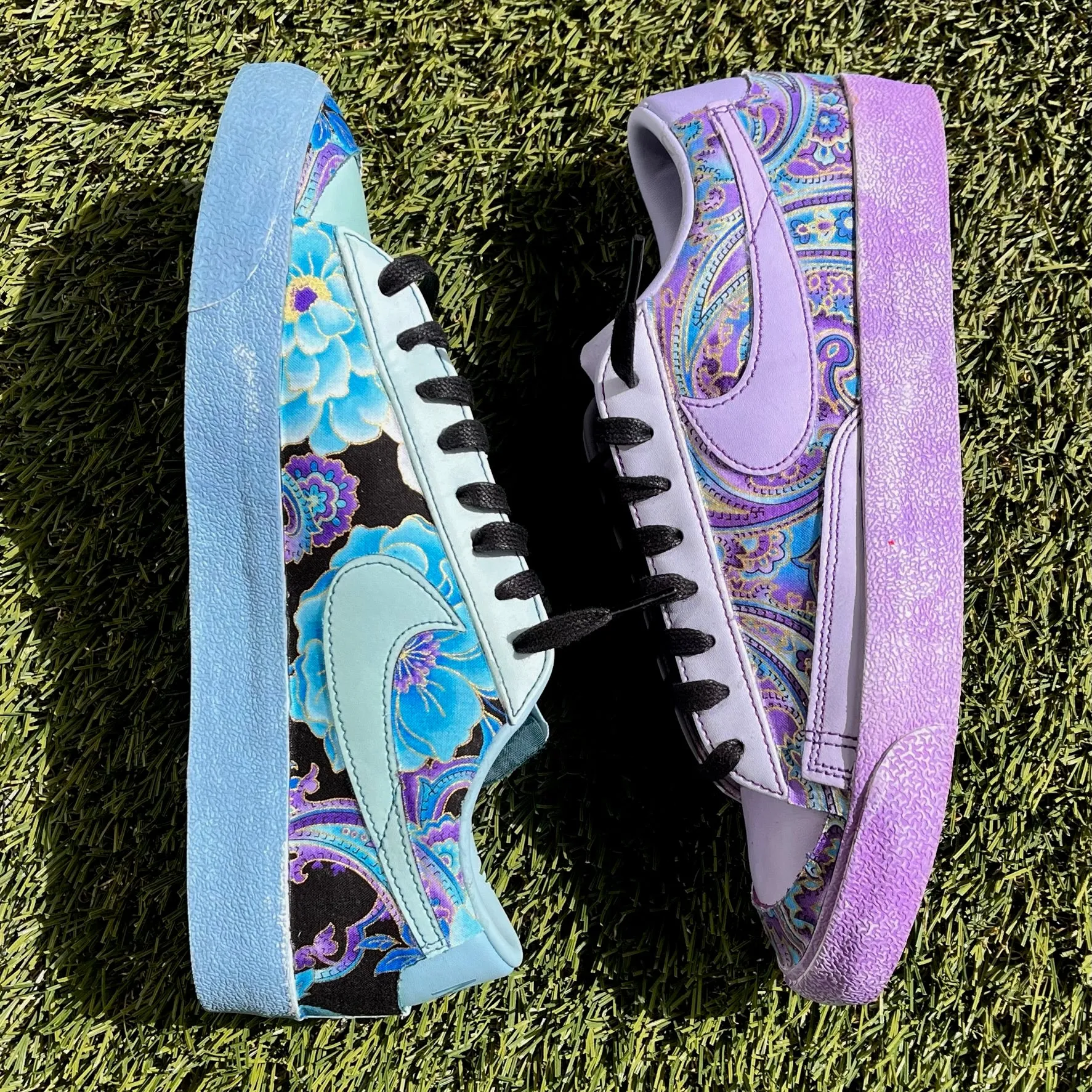 "2 Tone Paisley" Nike Blazers