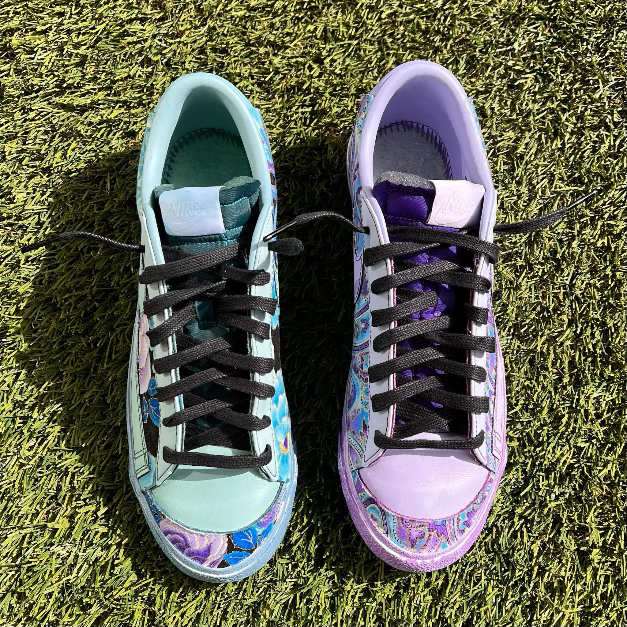 "2 Tone Paisley" Nike Blazers