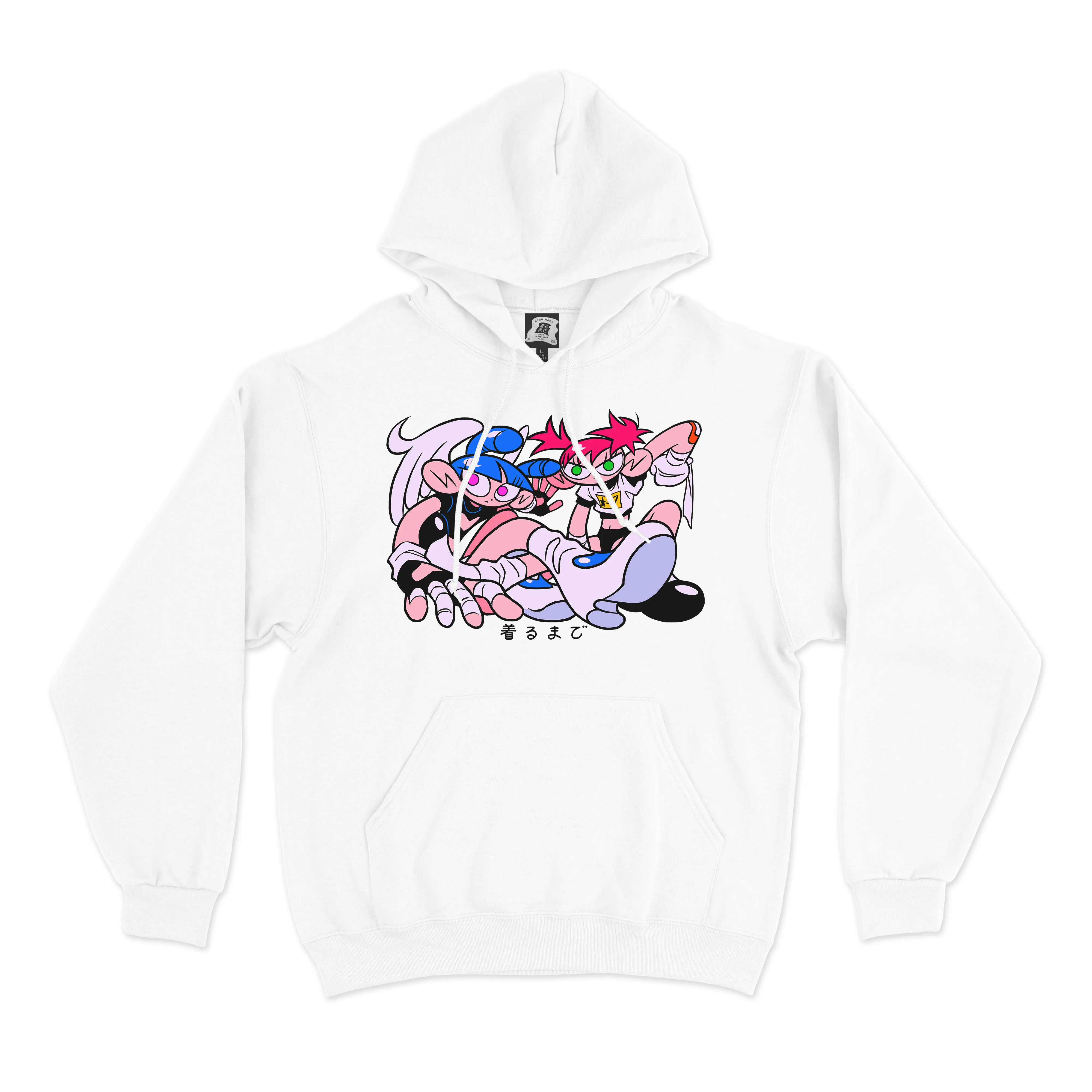 "Box" Basic Hoodie White