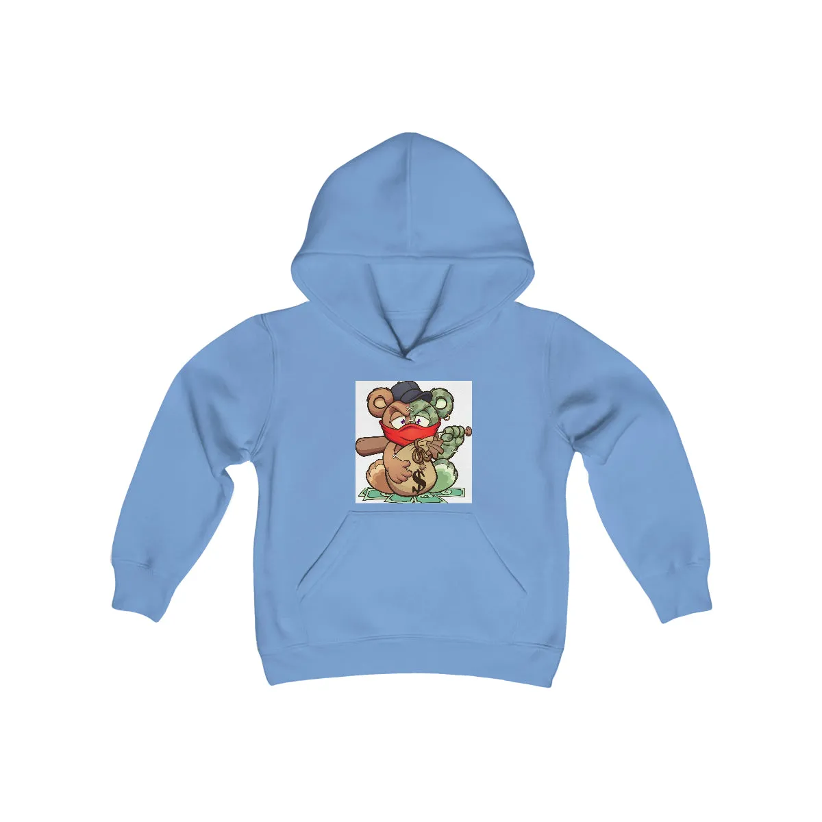 "Hella Catch" Youth Heavy Blend Hooded Sweatshirt