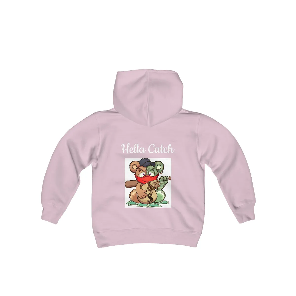 "Hella Catch" Youth Heavy Blend Hooded Sweatshirt
