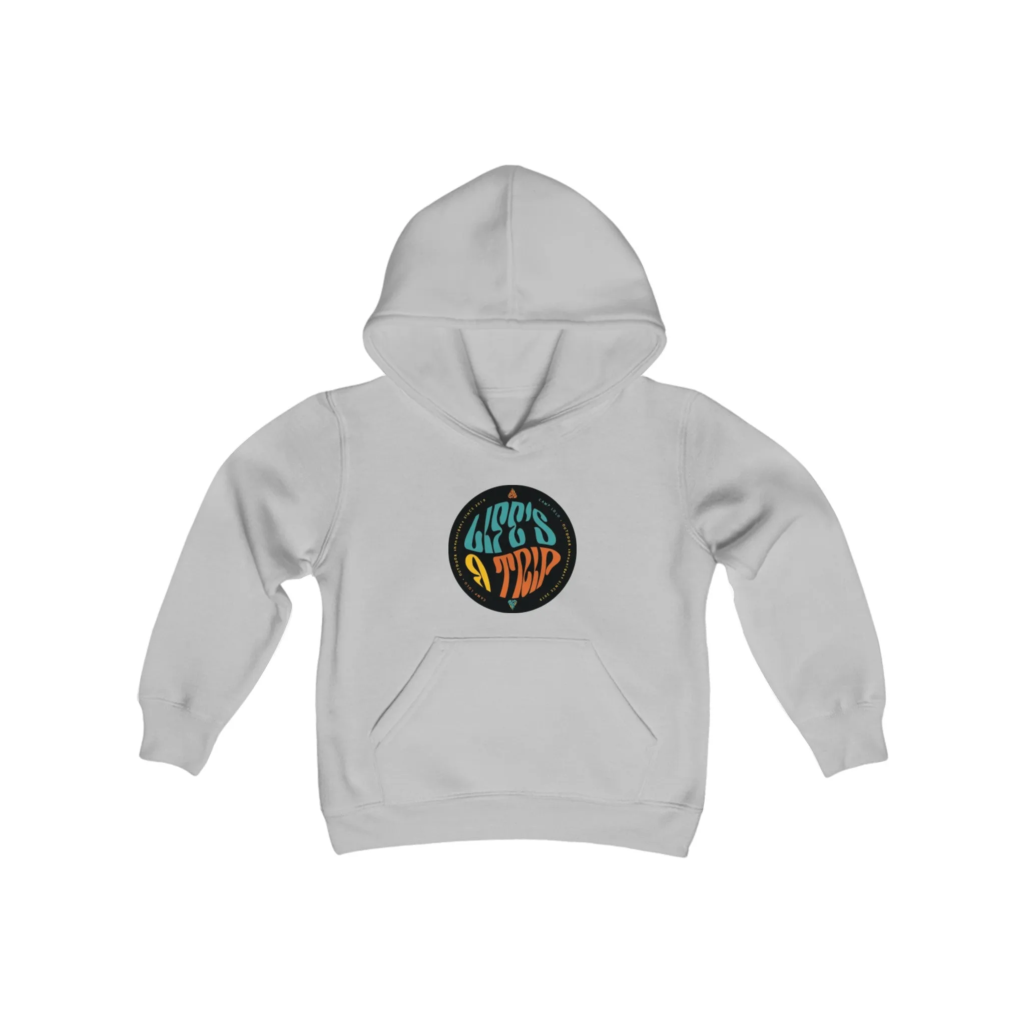"Lifes a Trip" Youth Heavy Blend Hooded Sweatshirt