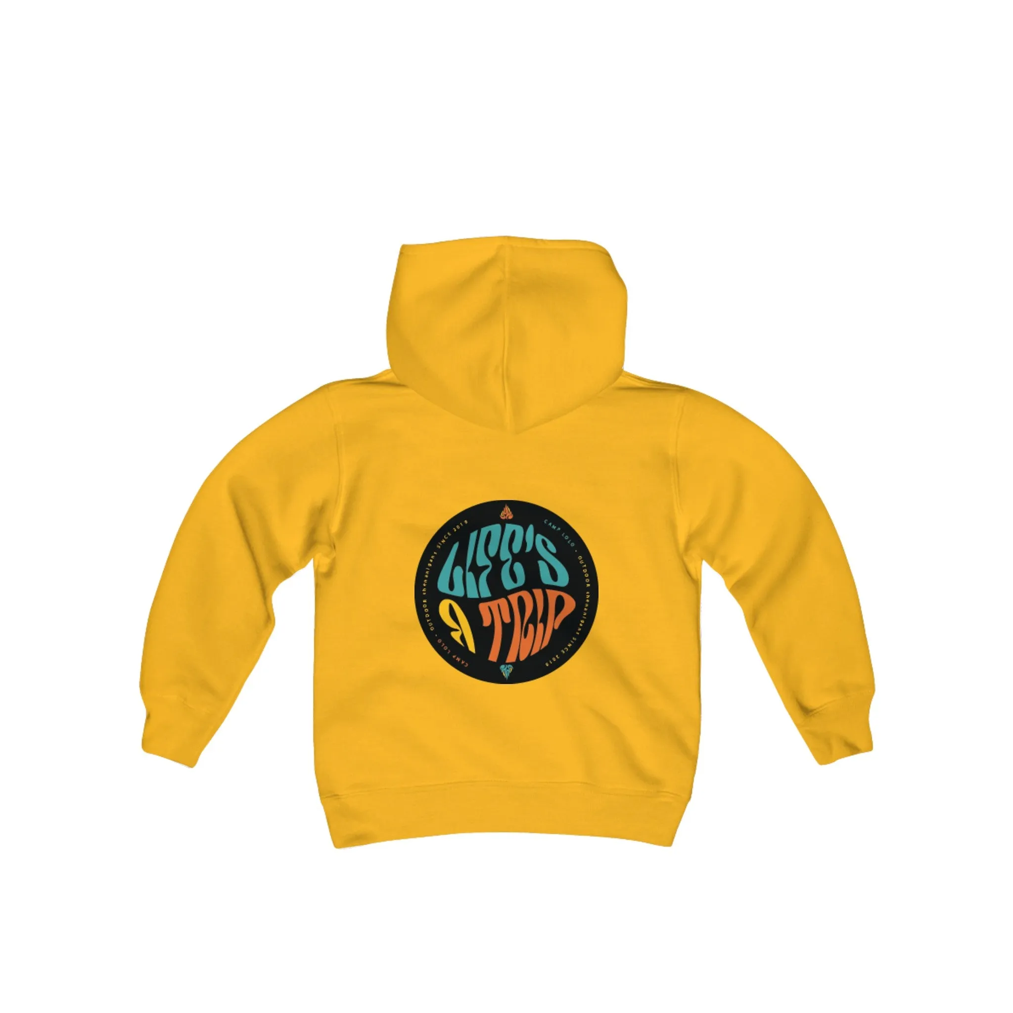 "Lifes a Trip" Youth Heavy Blend Hooded Sweatshirt