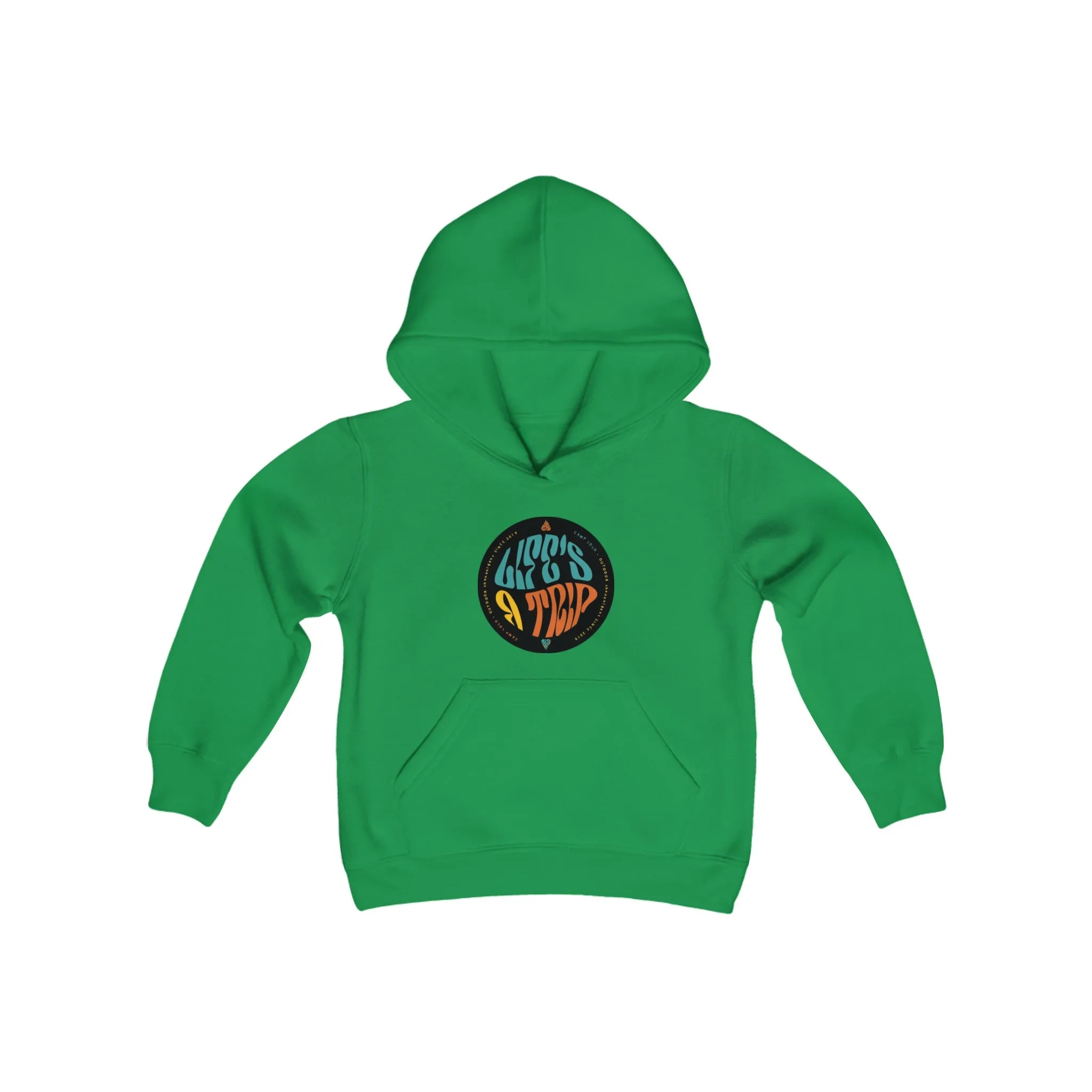 "Lifes a Trip" Youth Heavy Blend Hooded Sweatshirt