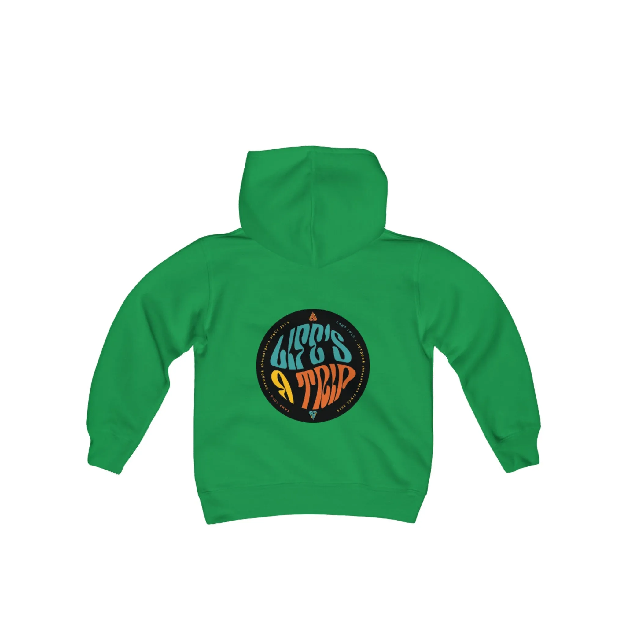 "Lifes a Trip" Youth Heavy Blend Hooded Sweatshirt