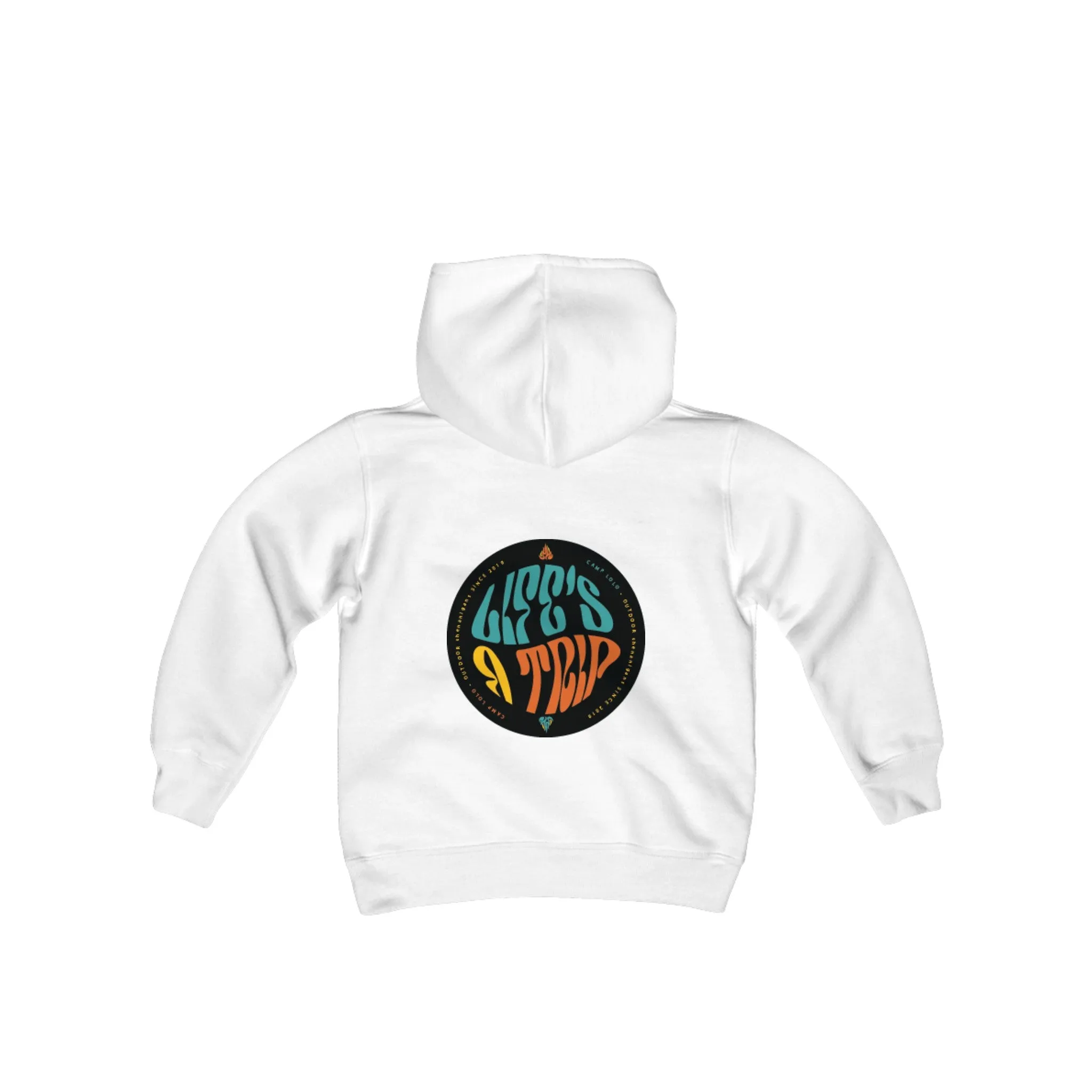 "Lifes a Trip" Youth Heavy Blend Hooded Sweatshirt