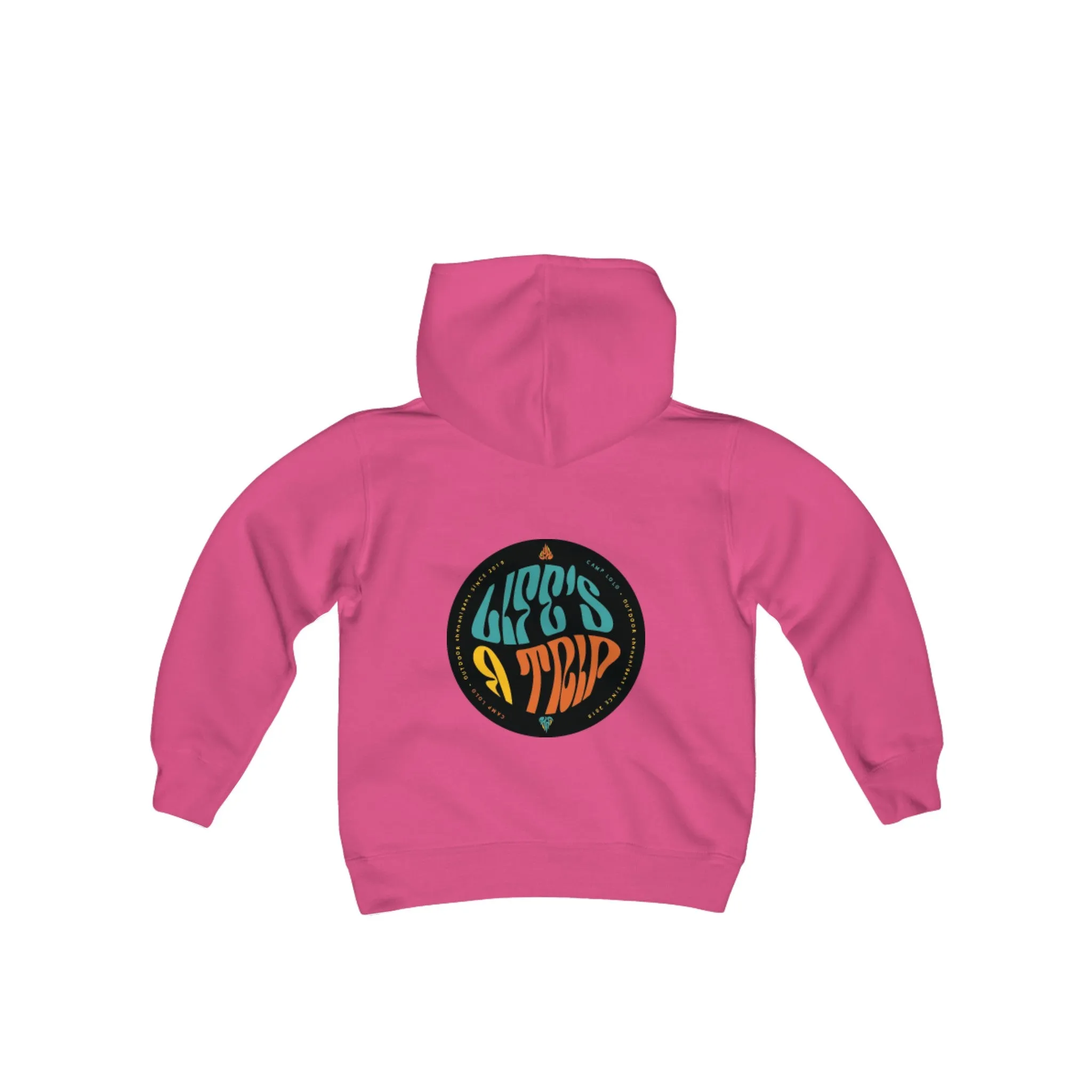 "Lifes a Trip" Youth Heavy Blend Hooded Sweatshirt