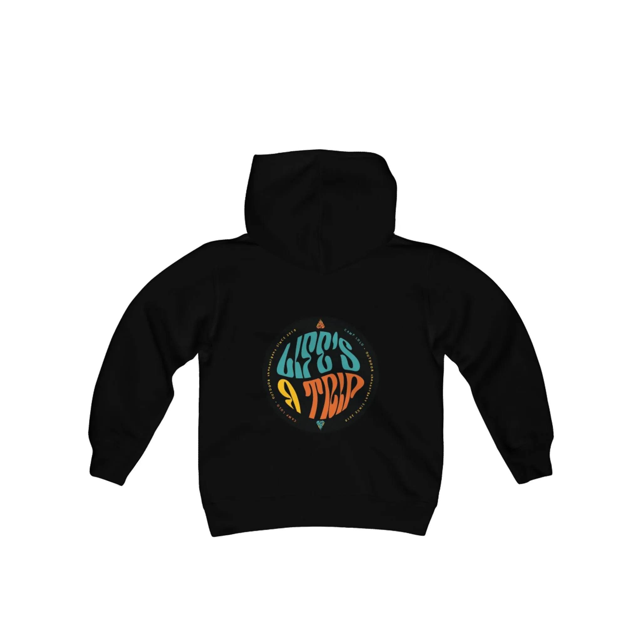 "Lifes a Trip" Youth Heavy Blend Hooded Sweatshirt