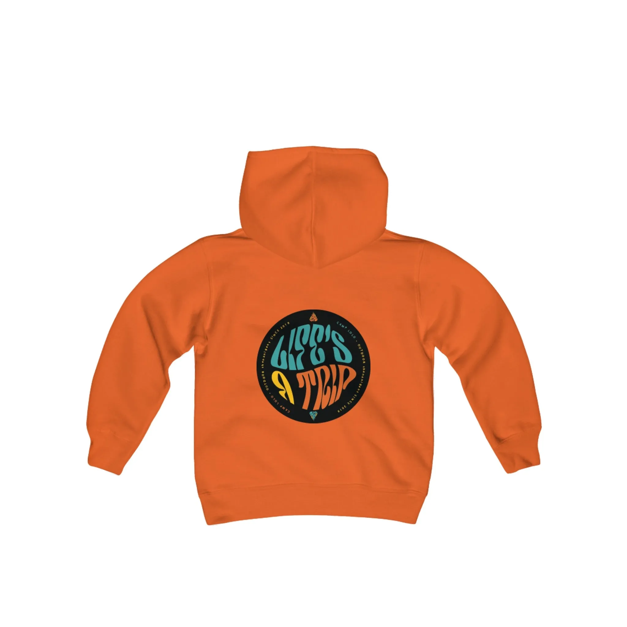 "Lifes a Trip" Youth Heavy Blend Hooded Sweatshirt
