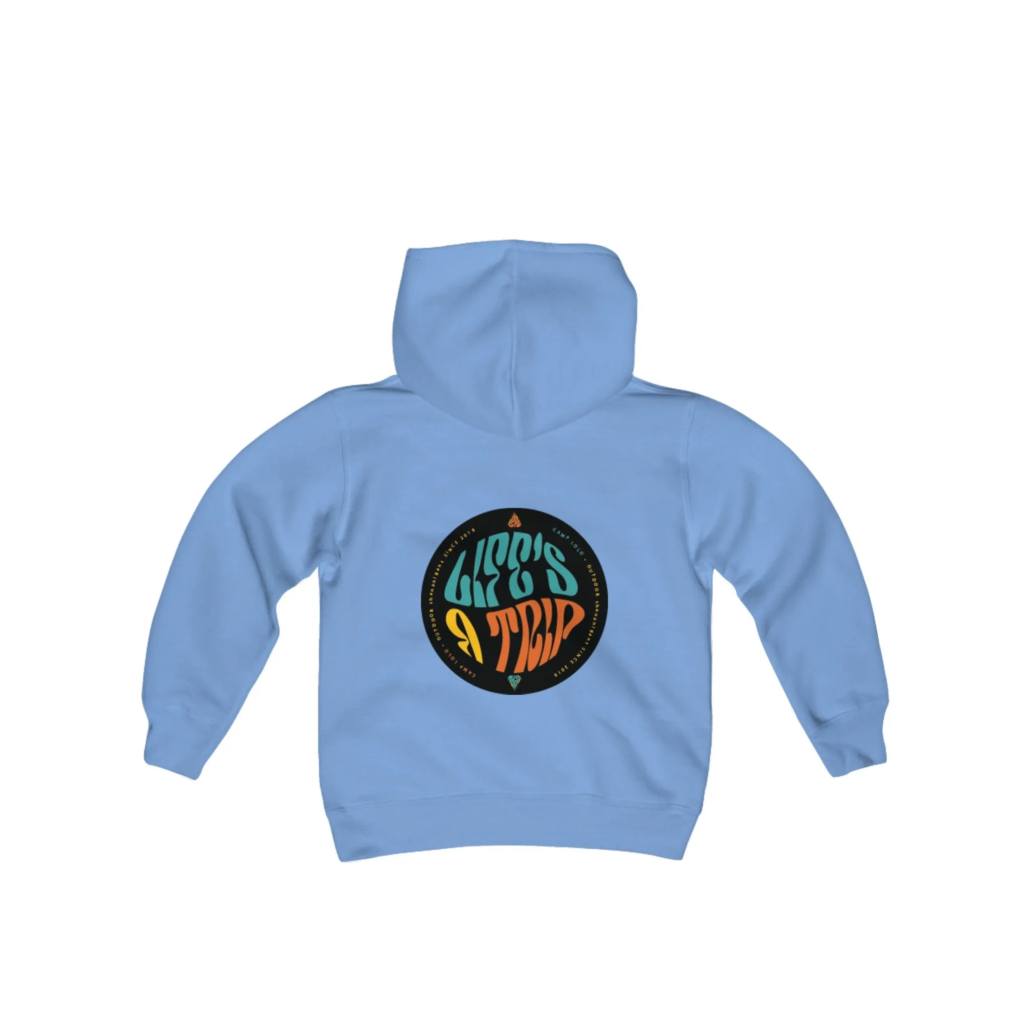 "Lifes a Trip" Youth Heavy Blend Hooded Sweatshirt