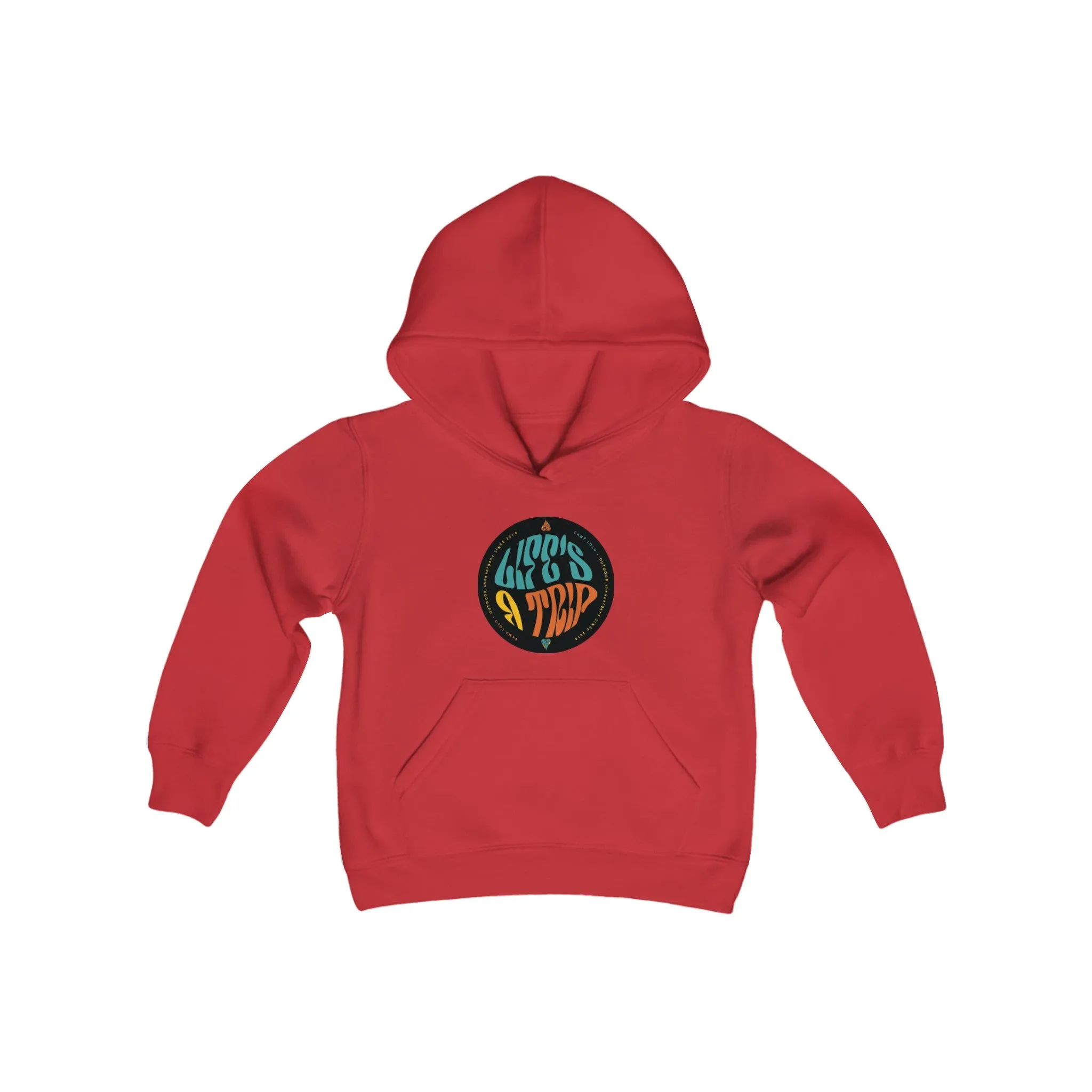 "Lifes a Trip" Youth Heavy Blend Hooded Sweatshirt