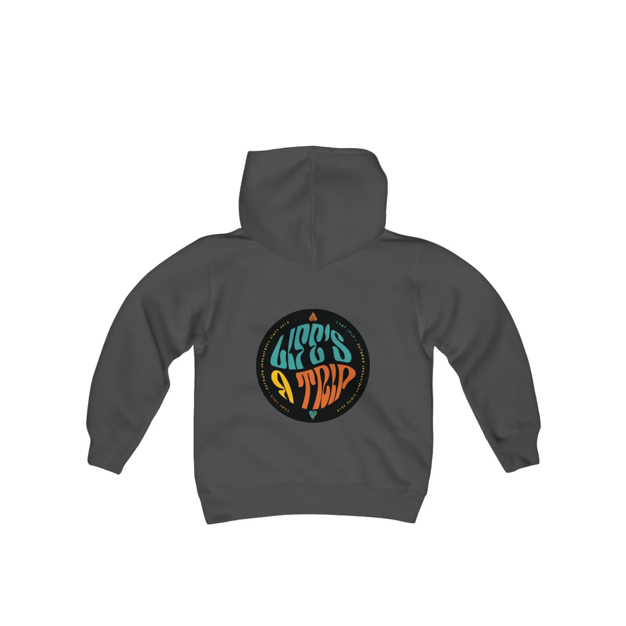 "Lifes a Trip" Youth Heavy Blend Hooded Sweatshirt