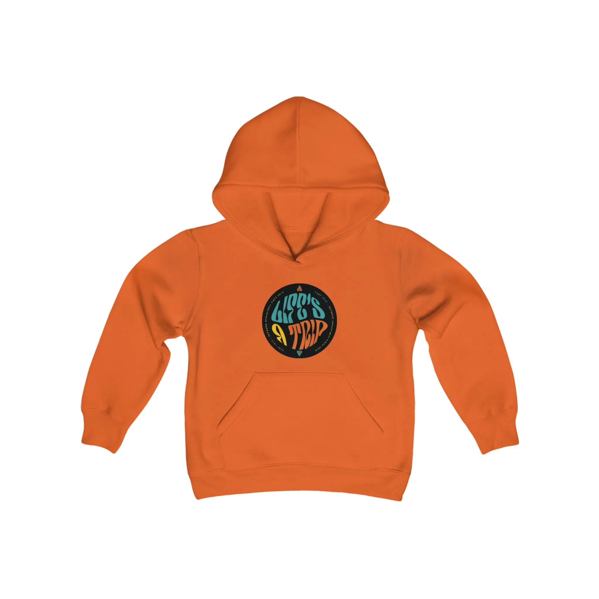 "Lifes a Trip" Youth Heavy Blend Hooded Sweatshirt