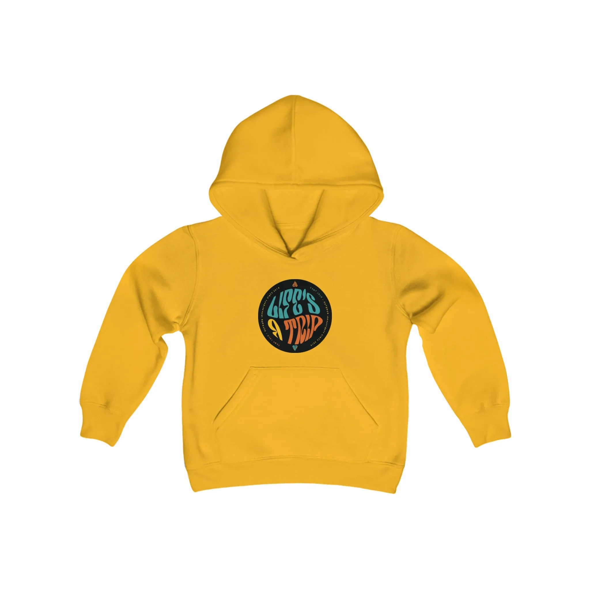"Lifes a Trip" Youth Heavy Blend Hooded Sweatshirt