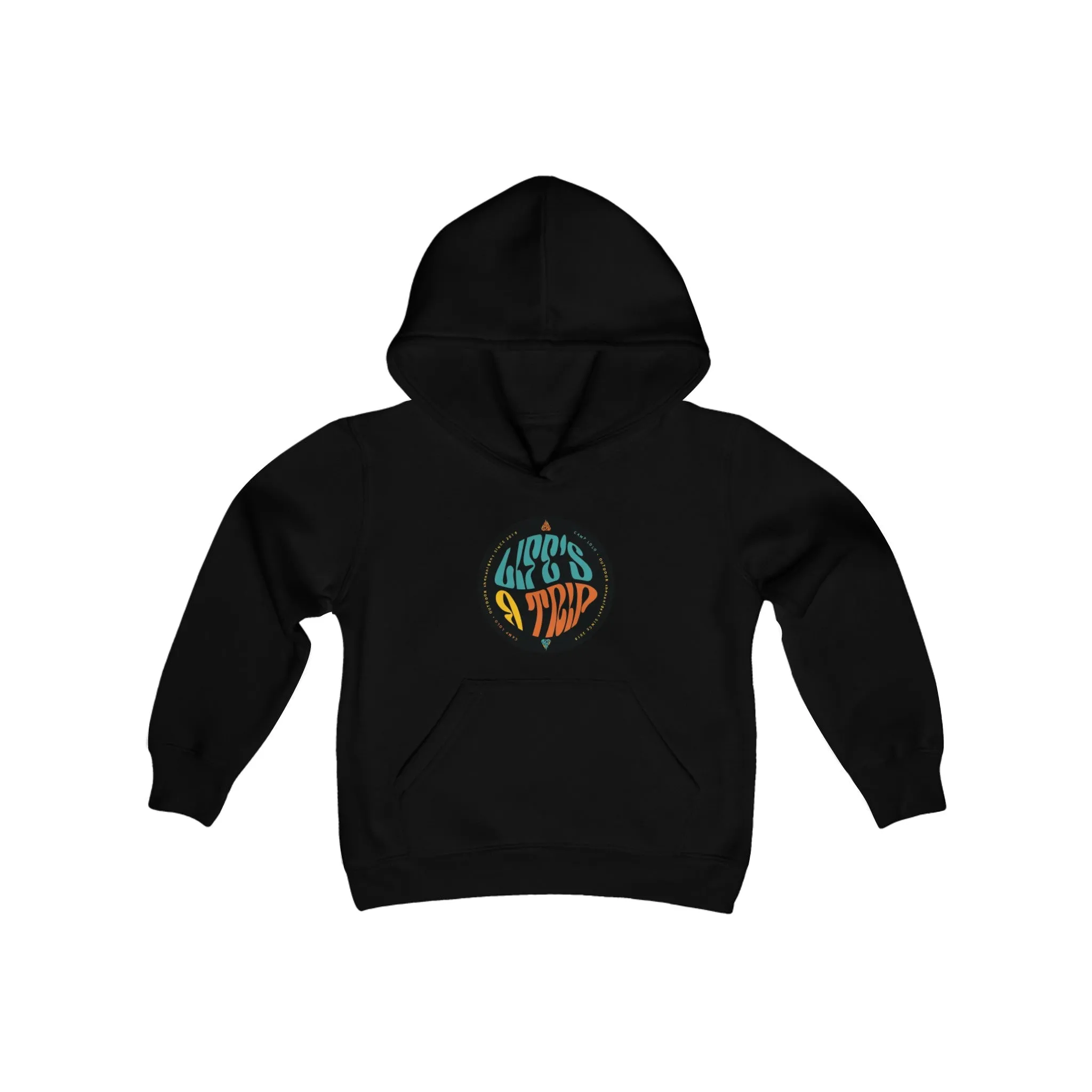 "Lifes a Trip" Youth Heavy Blend Hooded Sweatshirt
