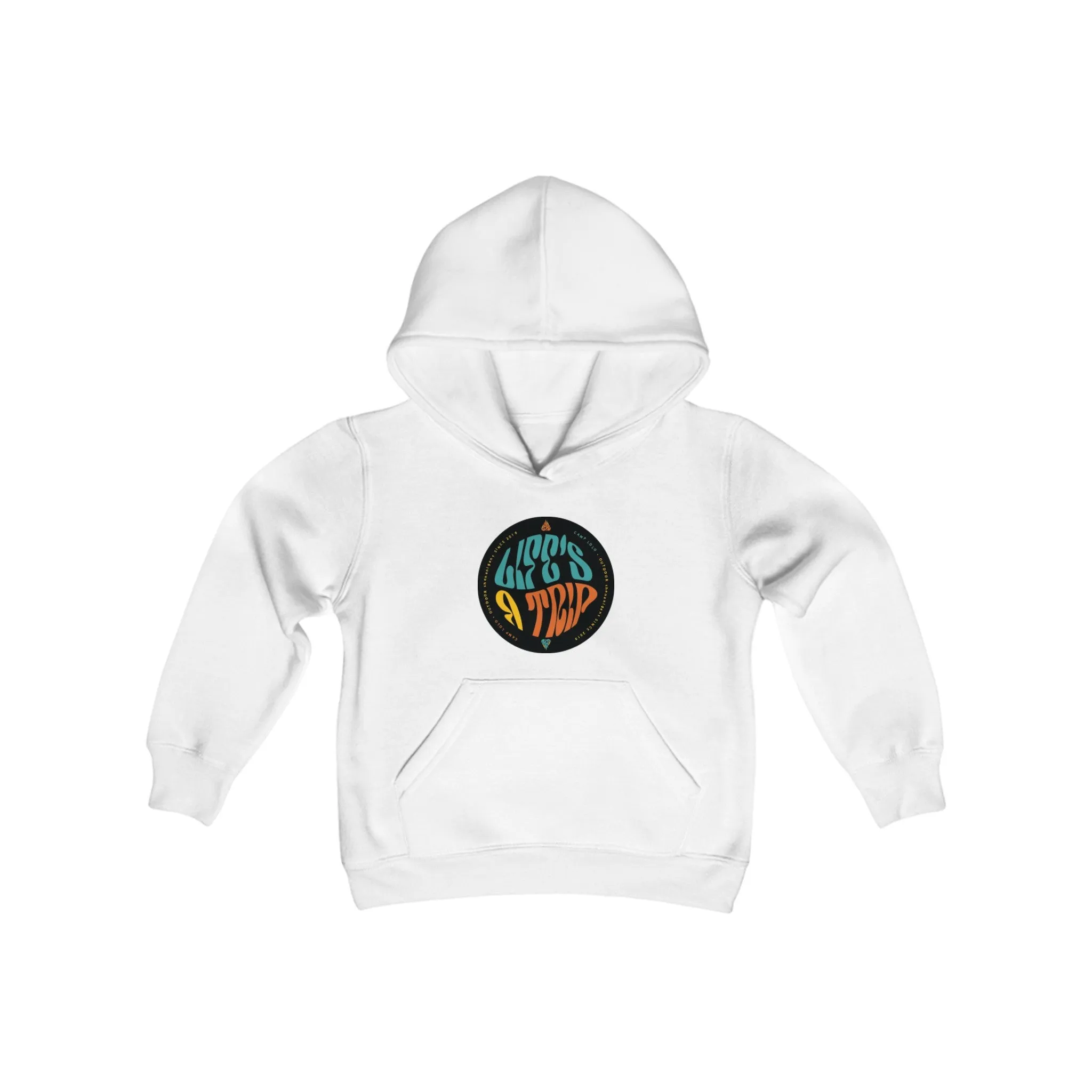 "Lifes a Trip" Youth Heavy Blend Hooded Sweatshirt
