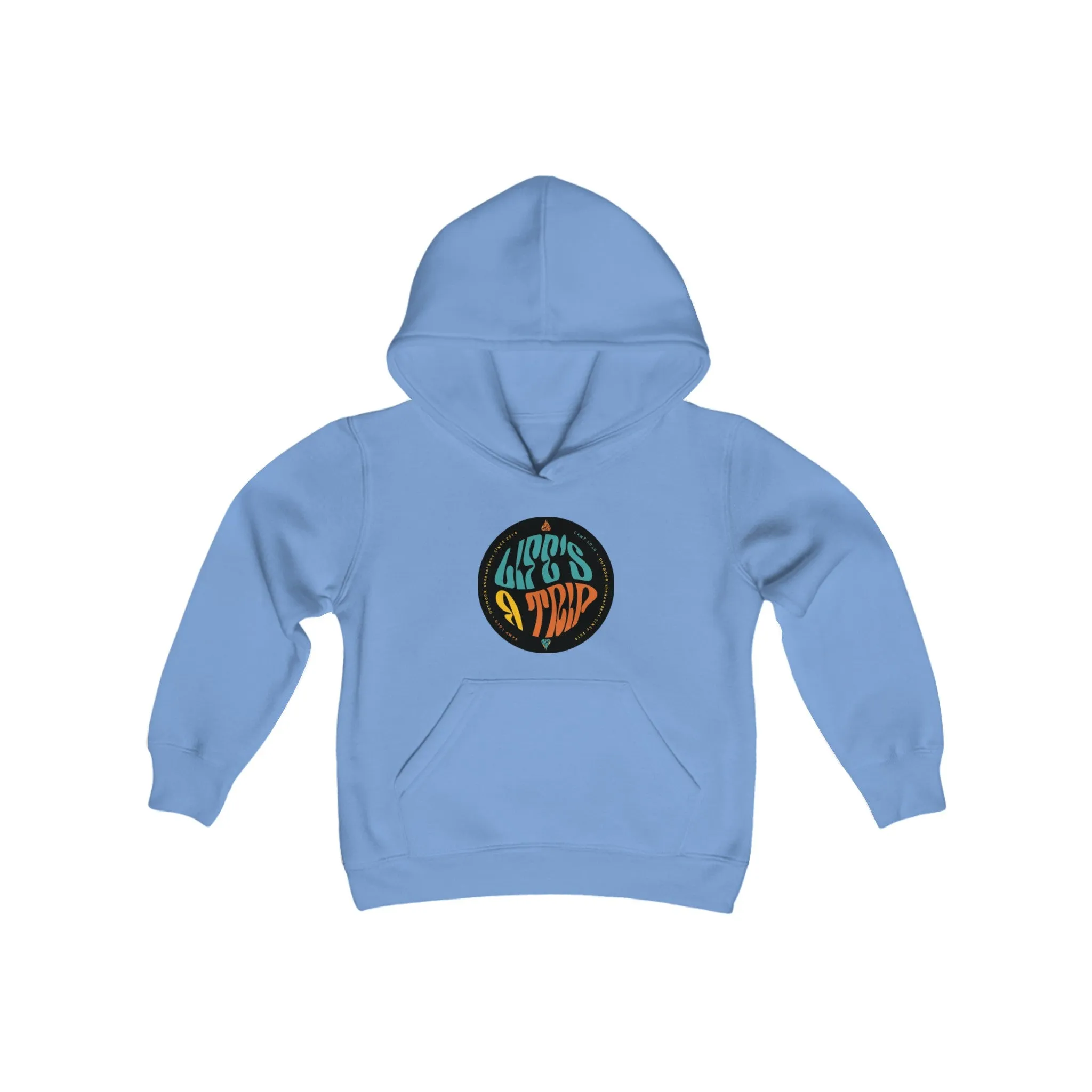 "Lifes a Trip" Youth Heavy Blend Hooded Sweatshirt